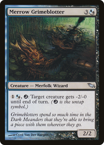 {C} Merrow Grimeblotter [Shadowmoor][SHM 171]