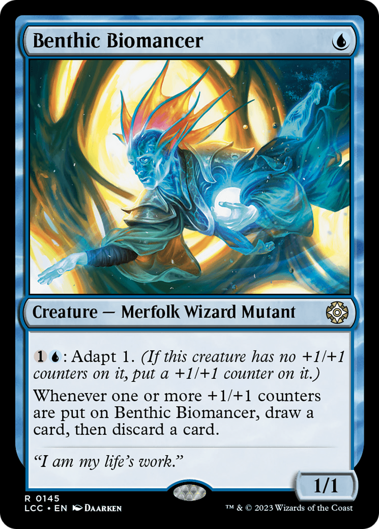 {R} Benthic Biomancer [The Lost Caverns of Ixalan Commander][LCC 145]