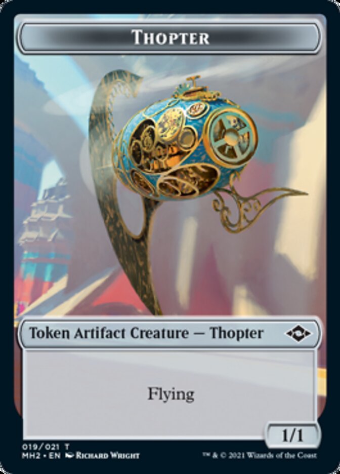 {T} Thopter Token // Zombie Army Token [Modern Horizons 2 Tokens][TMH2 019]