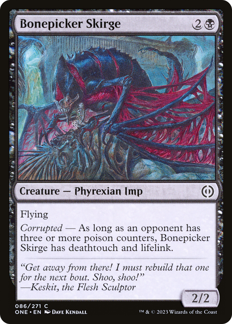 {C} Bonepicker Skirge [Phyrexia: All Will Be One][ONE 086]