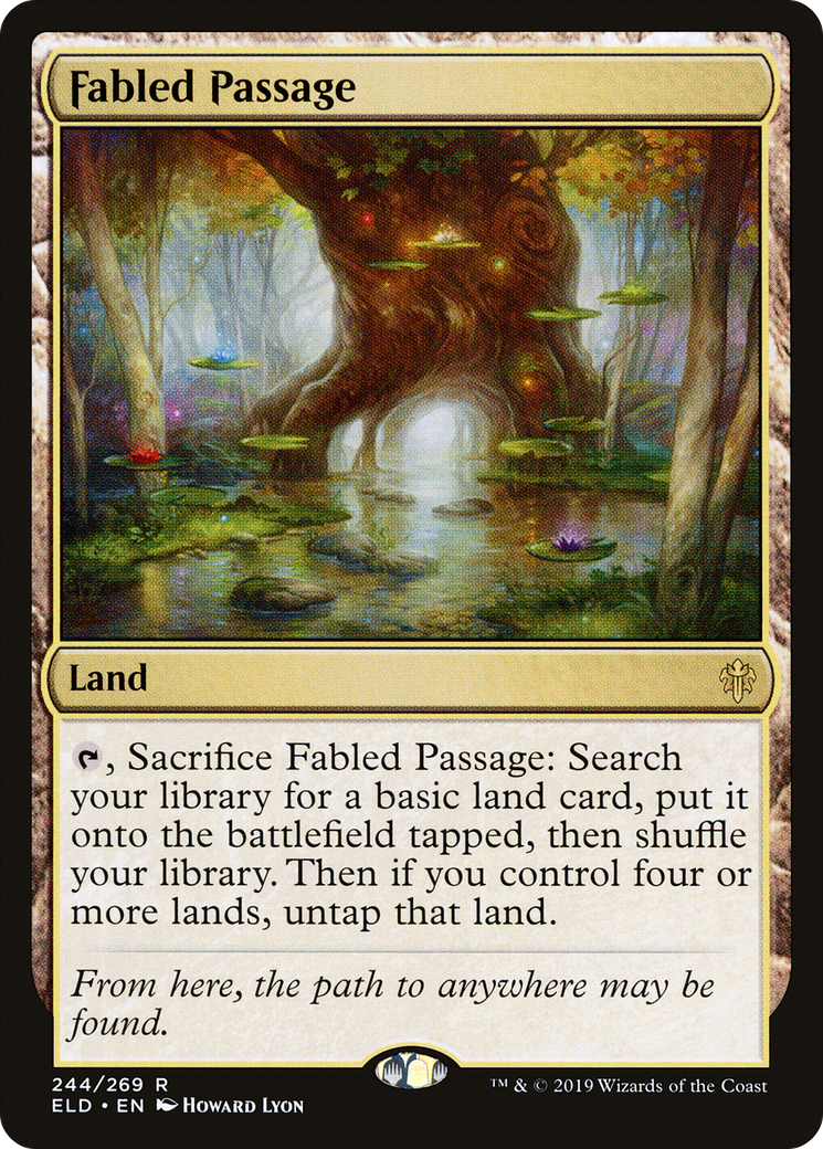 {R} Fabled Passage [Throne of Eldraine][ELD 244]