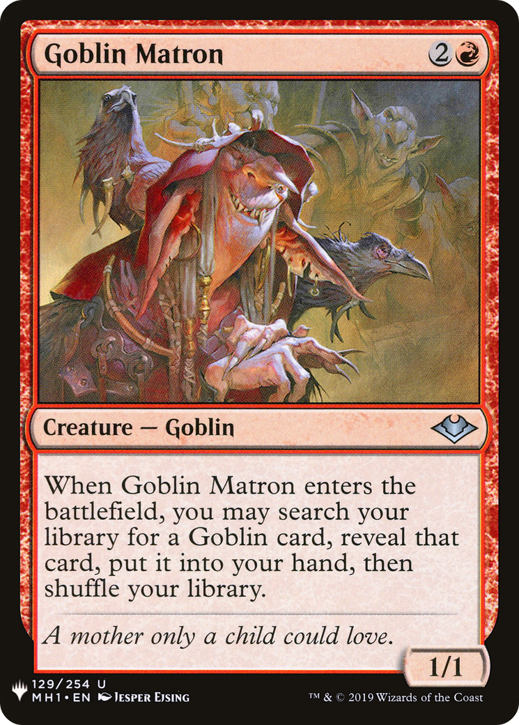 {C} Goblin Matron [Mystery Booster][LS MH1 129]