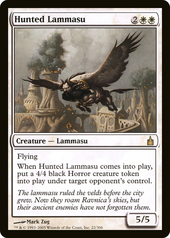 {R} Hunted Lammasu [Ravnica: City of Guilds][RAV 022]