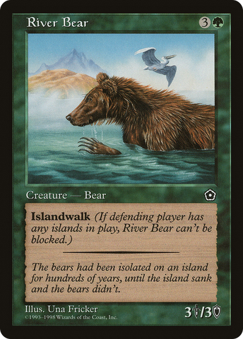 {C} River Bear [Portal Second Age][PO2 144]