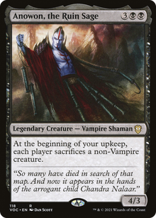 {R} Anowon, the Ruin Sage [Innistrad: Crimson Vow Commander][VOC 118]