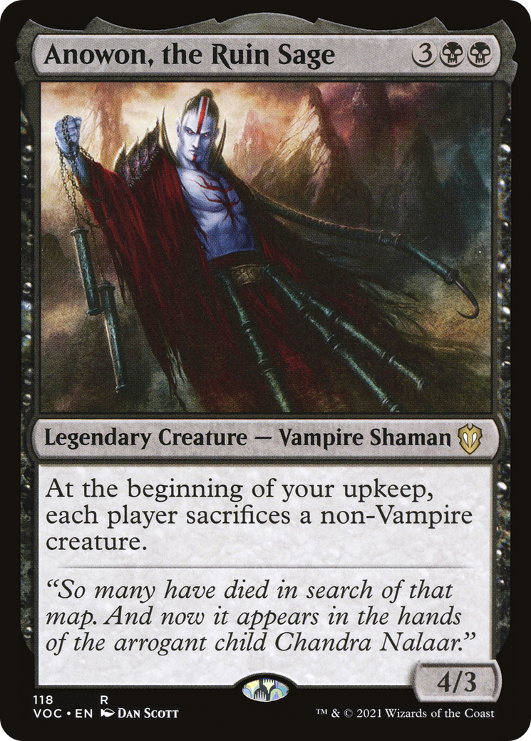 {R} Anowon, the Ruin Sage [Innistrad: Crimson Vow Commander][VOC 118]