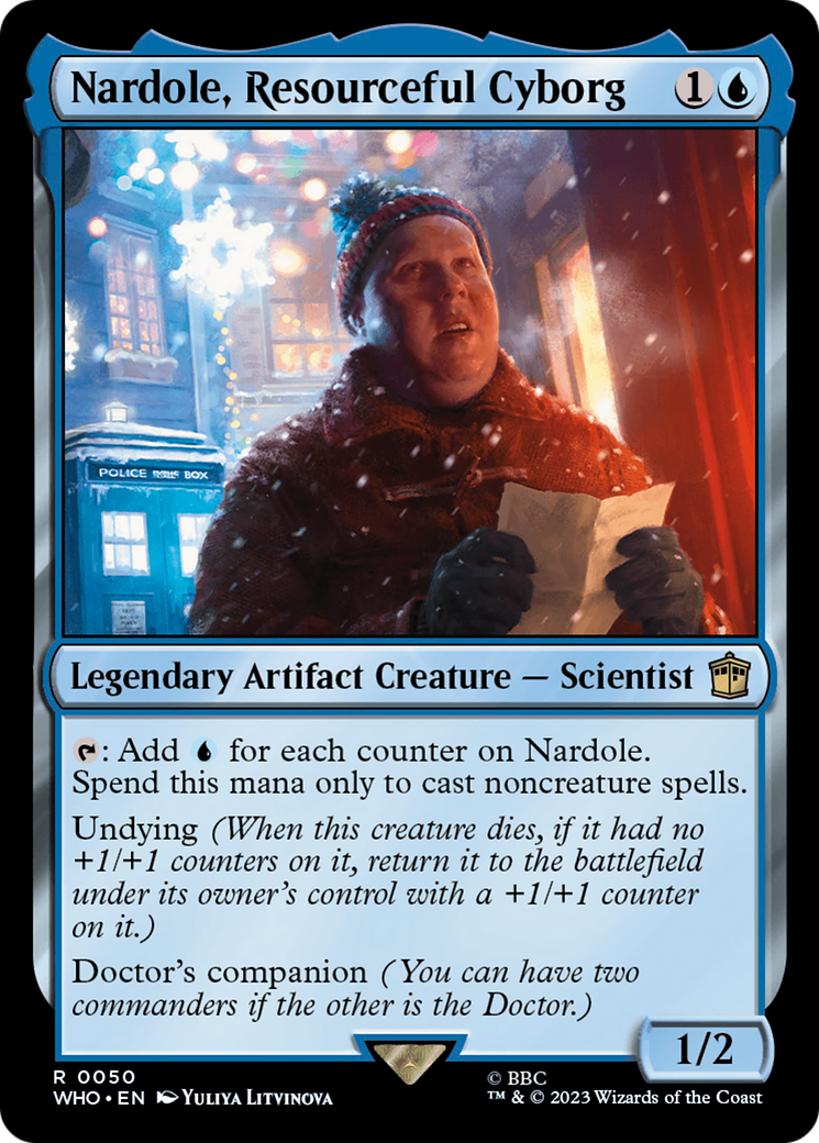 {R} Nardole, Resourceful Cyborg [Doctor Who][WHO 050]