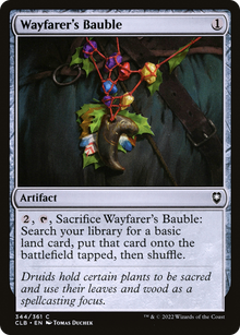{C} Wayfarer's Bauble [Commander Legends: Battle for Baldur's Gate][CLB 344]