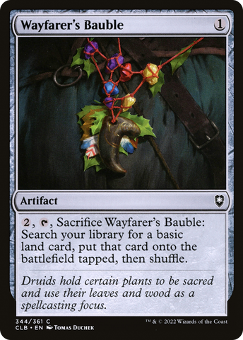 {C} Wayfarer's Bauble [Commander Legends: Battle for Baldur's Gate][CLB 344]