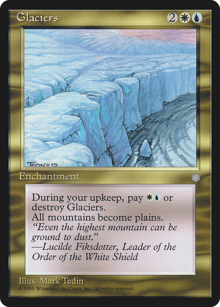 {R} Glaciers [Ice Age][ICE 294]