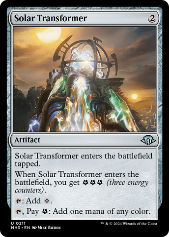 {C} Solar Transformer [Modern Horizons 3][MH3 211]