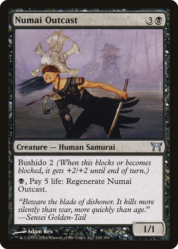 {C} Numai Outcast [Champions of Kamigawa][CHK 134]