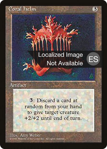 {F} Coral Helm [Fourth Edition (Foreign Black Border)][FBB 4ED 310]