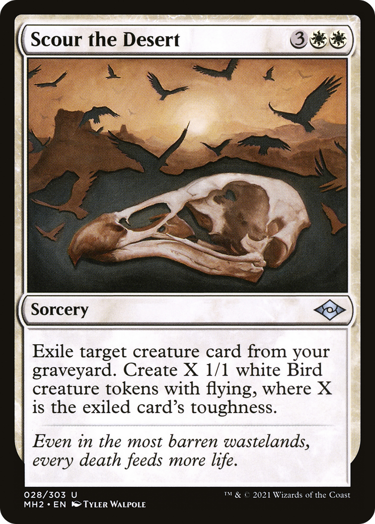 {C} Scour the Desert [Modern Horizons 2] [MH2 028]