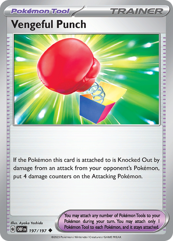 Vengeful Punch 197 - SV03 Obsidian Flames