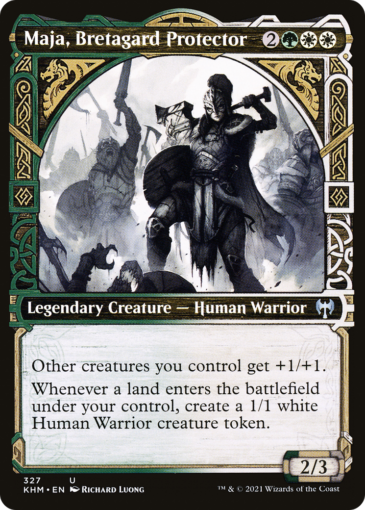 {C} Maja, Bretagard Protector (Showcase) [Kaldheim][KHM 327]