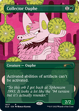 {R} Collector Ouphe (Borderless) [Secret Lair Drop Series][SLD 1077]