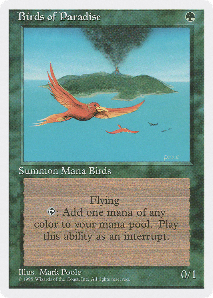 {R} Birds of Paradise [Fourth Edition][4ED 234]