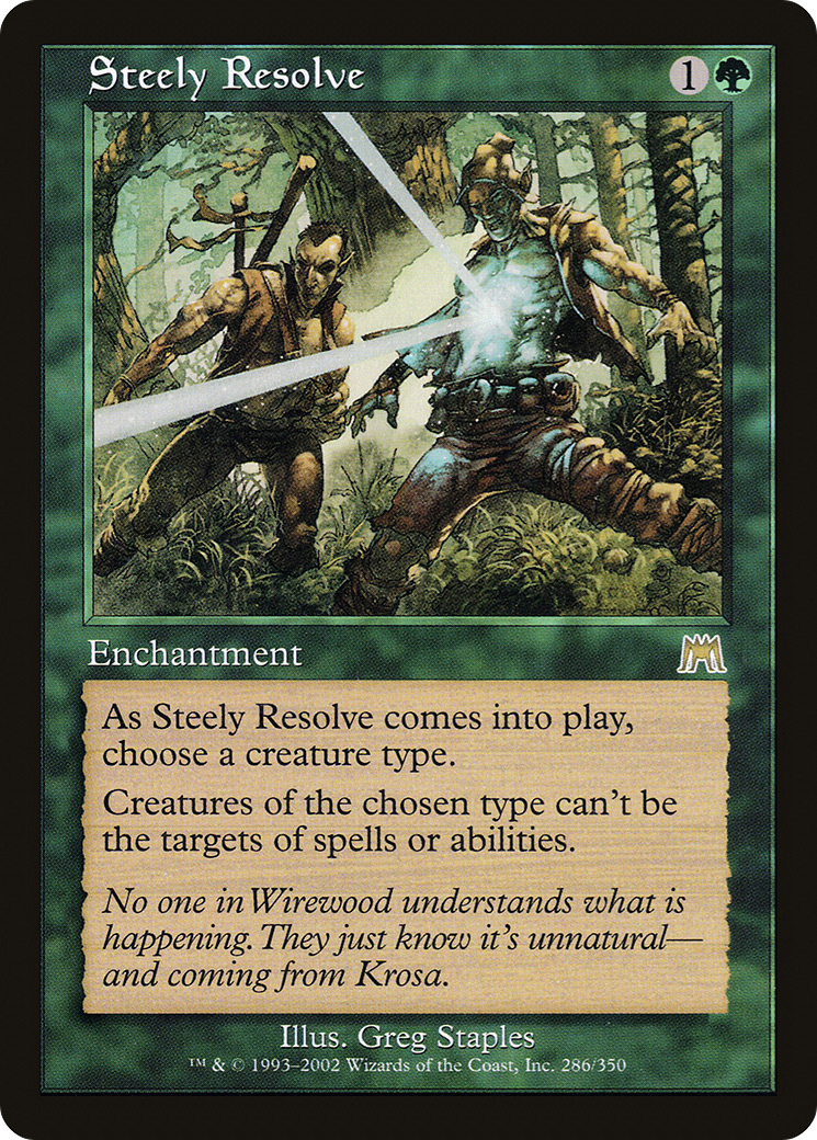 {R} Steely Resolve [Onslaught][ONS 286] - Misty Mountain Games
