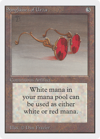 {R} Sunglasses of Urza [Unlimited Edition][2ED 272]