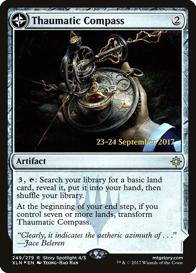 {R} Thaumatic Compass // Spires of Orazca [Ixalan Prerelease Promos][PR XLN 249] - Misty Mountain Games