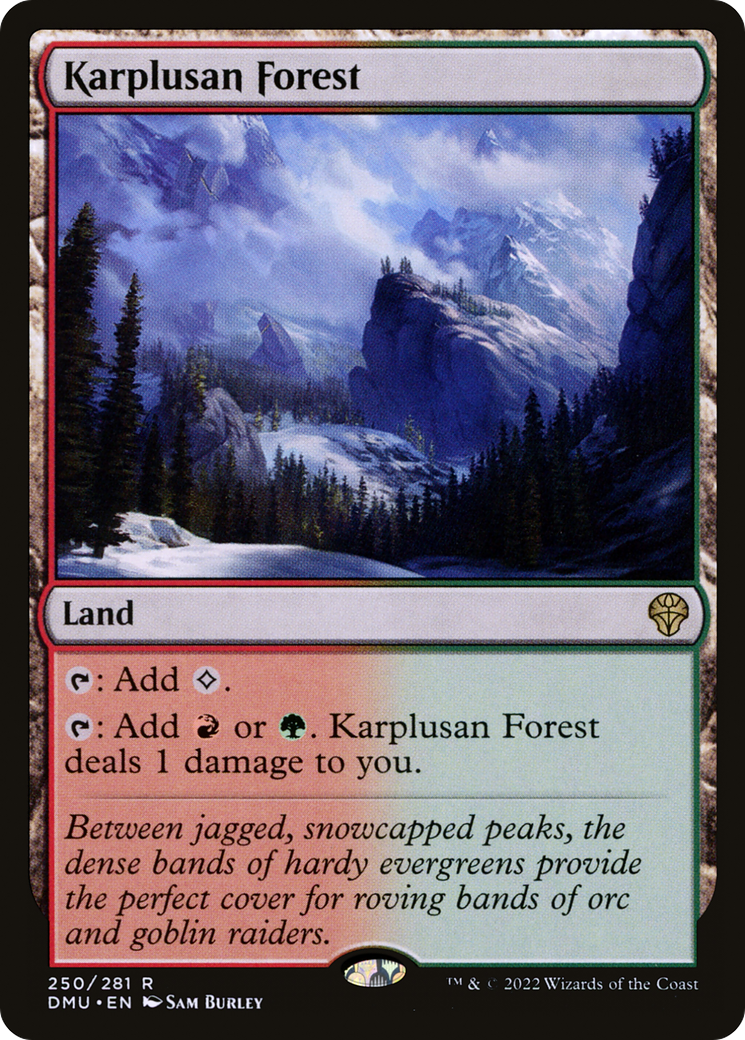 {R} Karplusan Forest [Dominaria United][DMU 250] - Misty Mountain Games