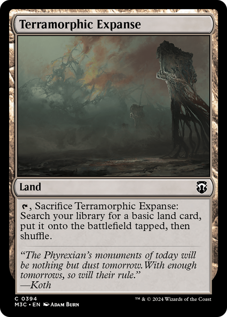 {C} Terramorphic Expanse [Modern Horizons 3 Commander][M3C 394]