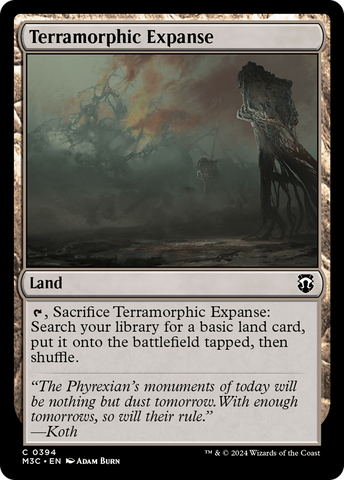 {C} Terramorphic Expanse [Modern Horizons 3 Commander][M3C 394]