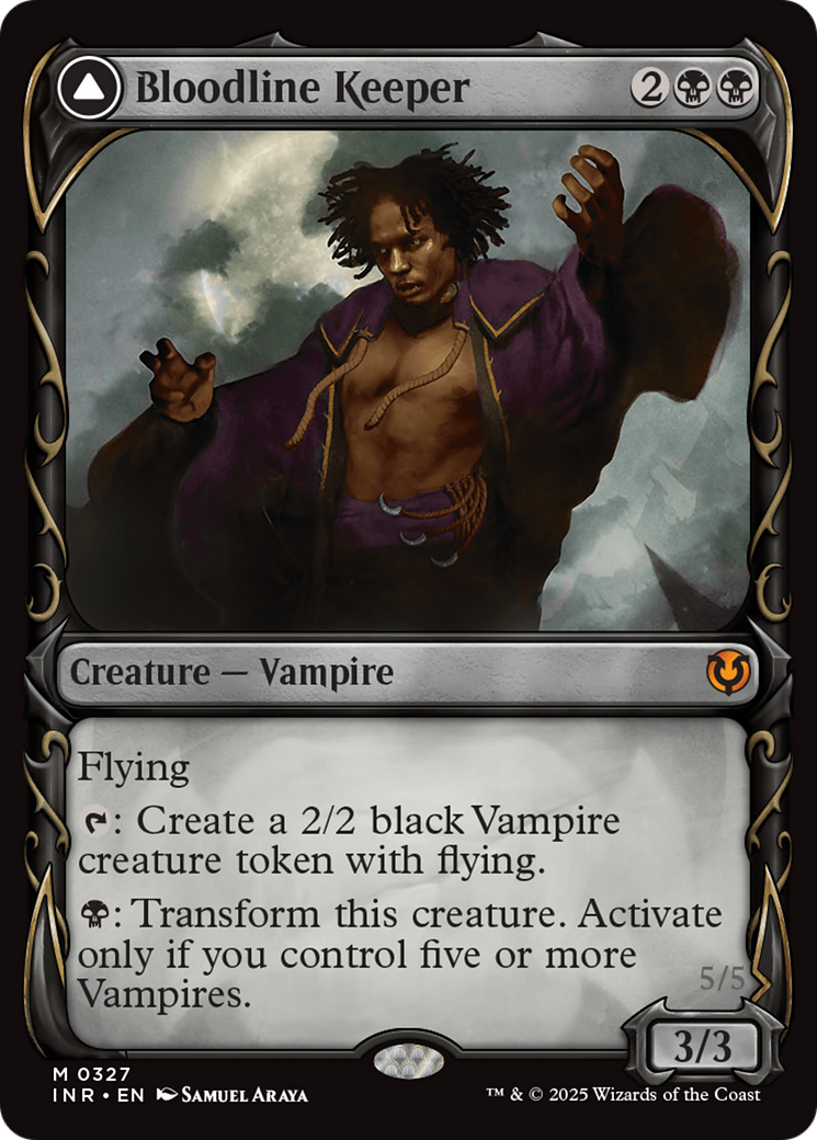 {R} Bloodline Keeper // Lord of Lineage (Showcase) [Innistrad Remastered][INR 327]