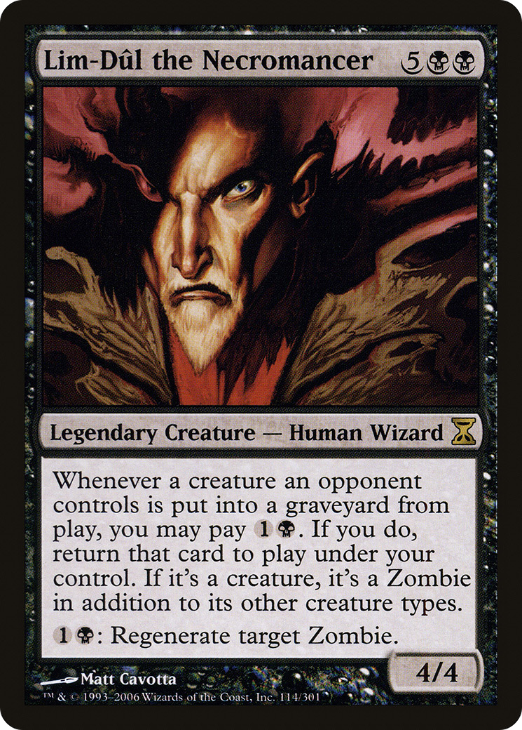 {R} Lim-Dul the Necromancer [Time Spiral][TSP 114]