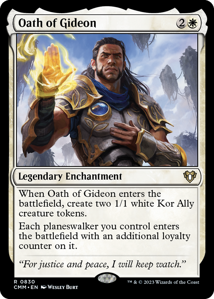 {R} Oath of Gideon [Commander Masters][CMM 830]