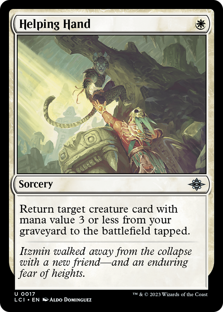 {@C} Helping Hand [The Lost Caverns of Ixalan][LCI 017]