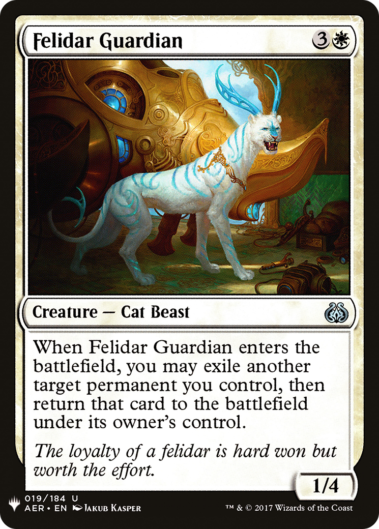 {C} Felidar Guardian [Mystery Booster][LS AER 019]