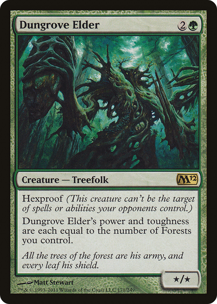 {R} Dungrove Elder [Magic 2012][M12 171]