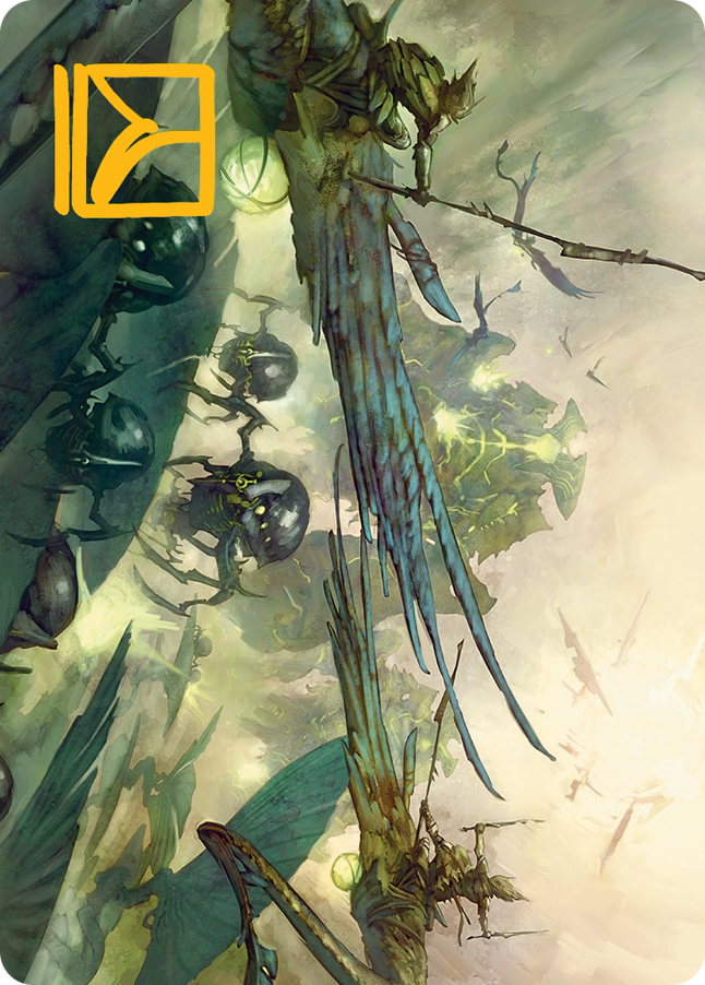 {A} Invasion of Pyrulea Art Card (Gold-Stamped Signature) [March of the Machine Art Series][GS AMOM 047]