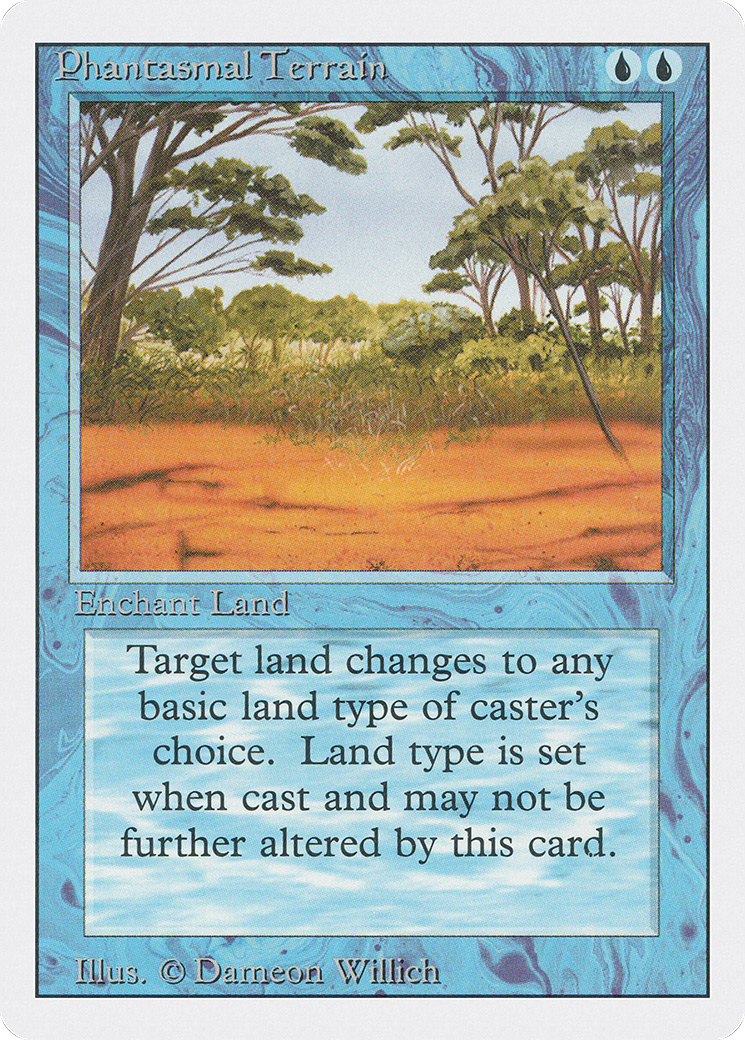 {C} Phantasmal Terrain [Revised Edition][3ED 070]