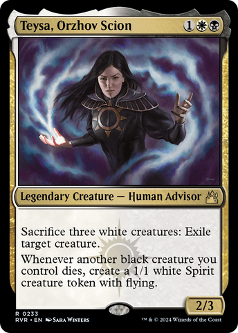 {R} Teysa, Orzhov Scion [Ravnica Remastered][RVR 233]