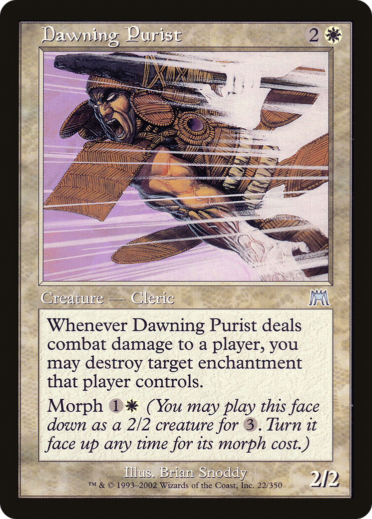 {C} Dawning Purist [Onslaught][ONS 022]