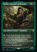 {C} Halsin, Emerald Archdruid (Foil Etched) [Commander Legends: Battle for Baldur's Gate][CLB 516]
