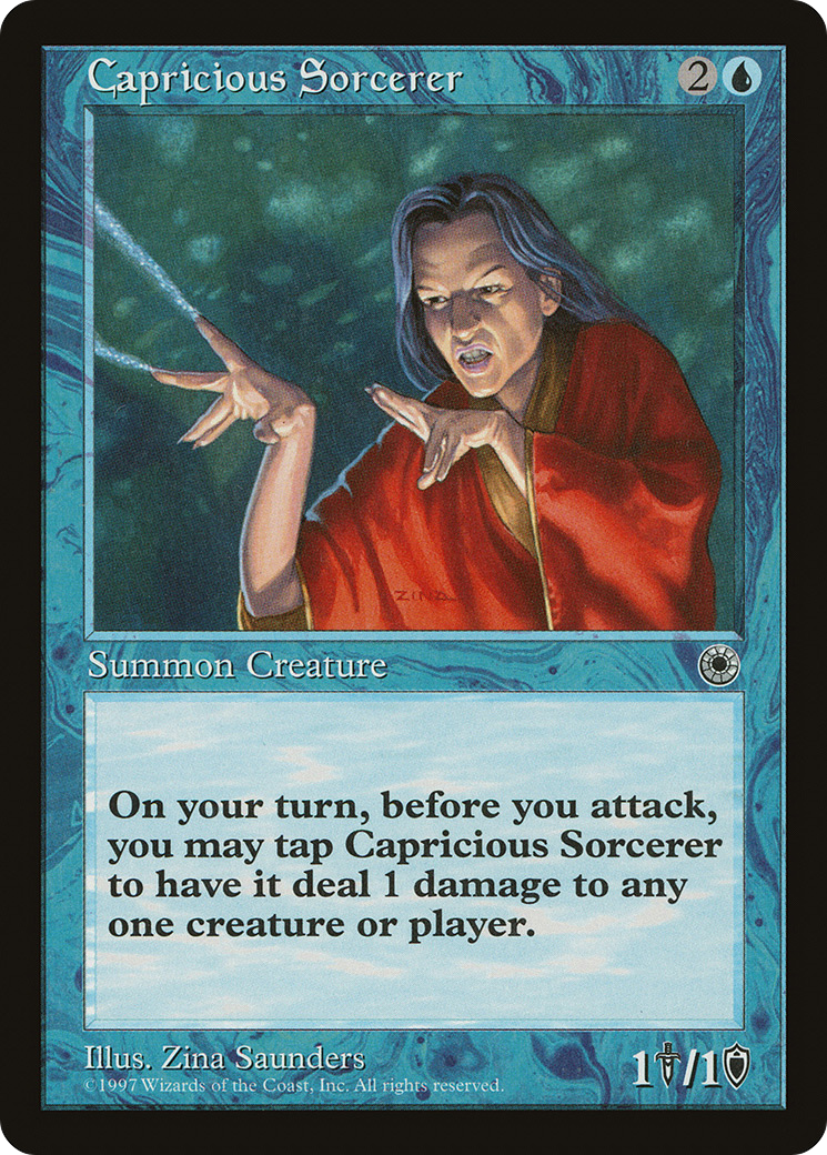{R} Capricious Sorcerer [Portal][POR 043]