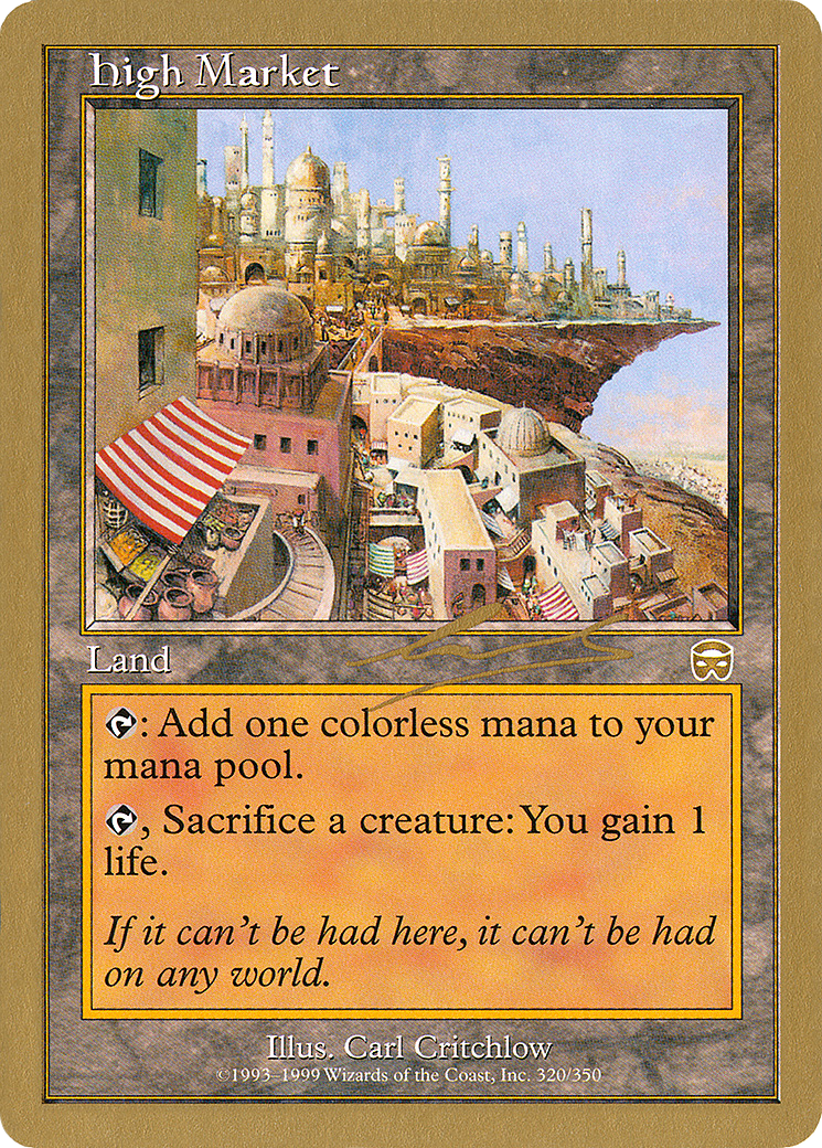 {R} High Market (Nicolas Labarre) [World Championship Decks 2000][GB WC00 NL320B]