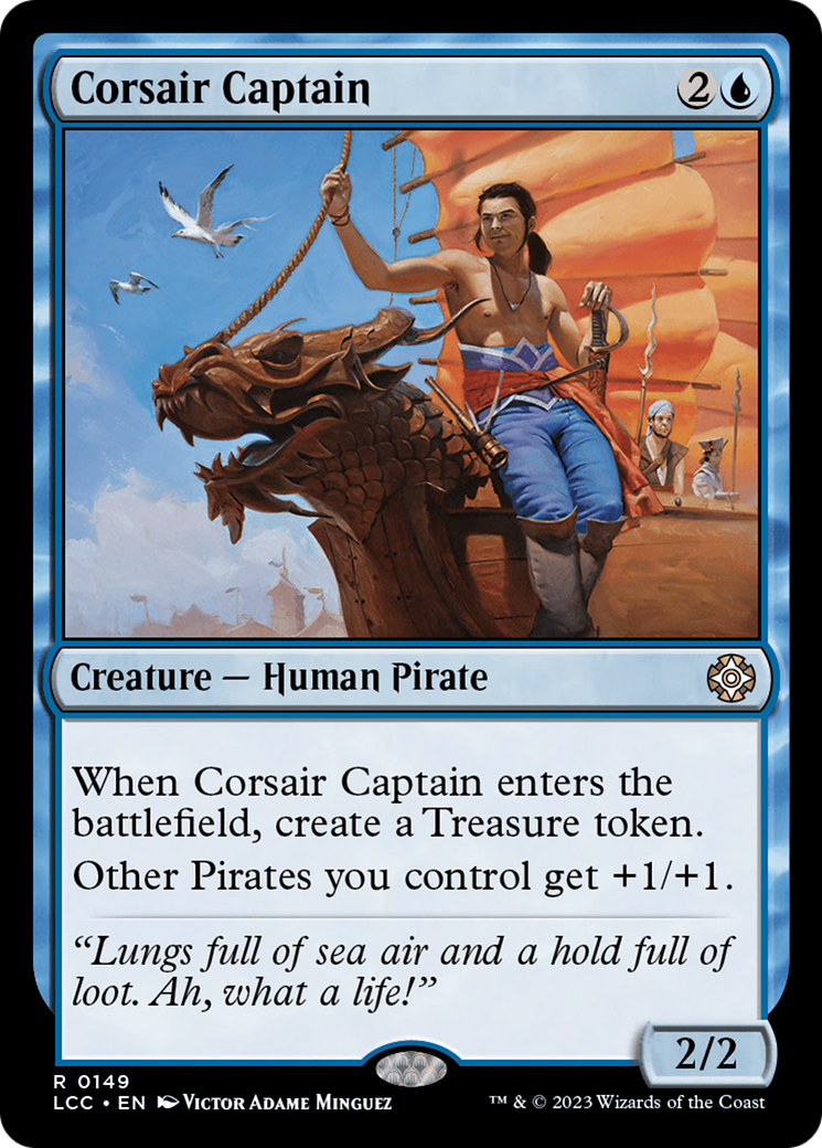 {R} Corsair Captain [The Lost Caverns of Ixalan Commander][LCC 149]