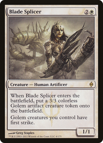 {R} Blade Splicer [New Phyrexia][NPH 004]