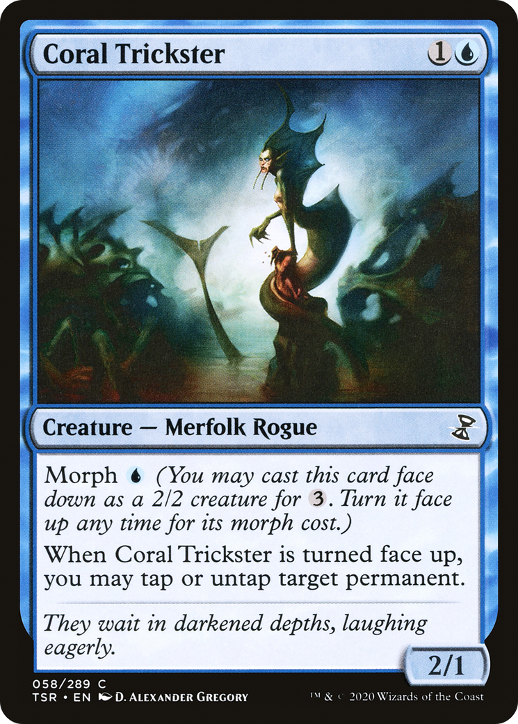 {C} Coral Trickster [Time Spiral Remastered][TSR 058]