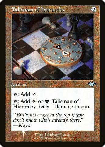 {C} Talisman of Hierarchy (Retro) [Modern Horizons 2][RF MH1 036]