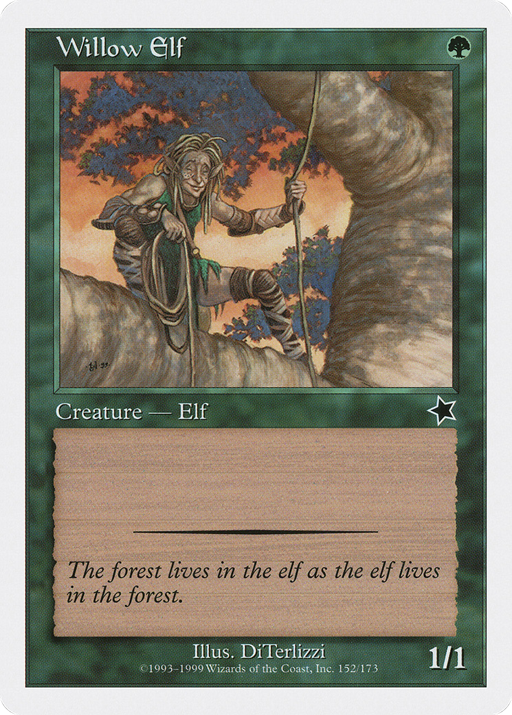 {C} Willow Elf [Starter 1999][S99 152]