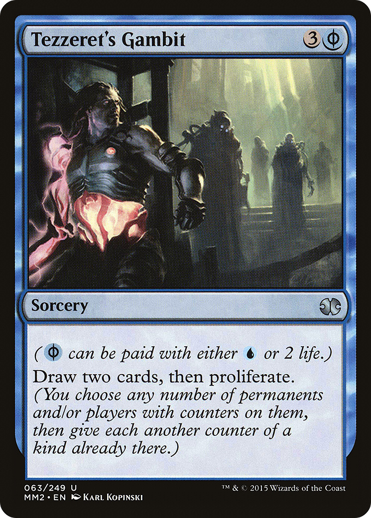 {C} Tezzeret's Gambit [Modern Masters 2015][MM2 063]