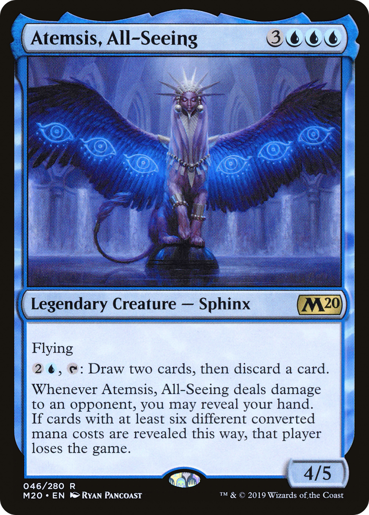 {R} Atemsis, All-Seeing [Core Set 2020][M20 046]