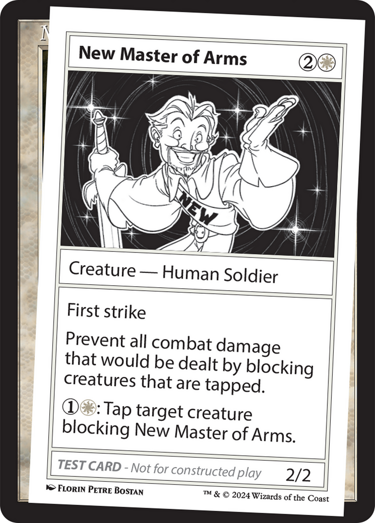 {C} New Master of Arms [Mystery Booster 2 Playtest Cards][MB2 PLAYTEST]