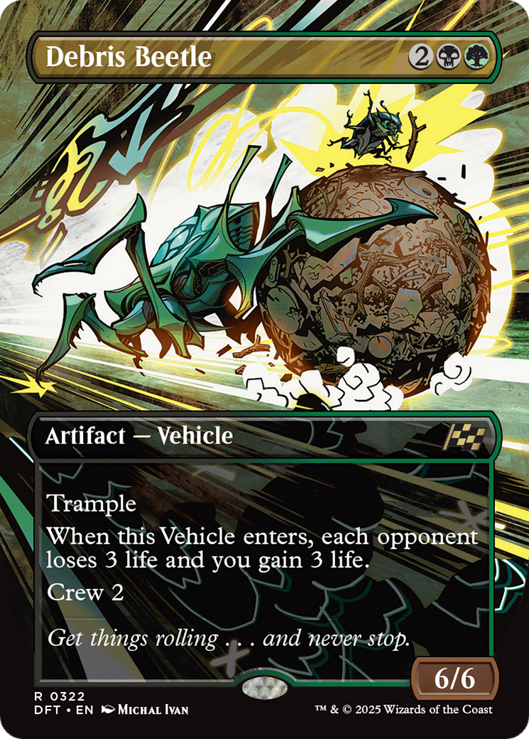 {@R} Debris Beetle (Borderless) [Aetherdrift][DFT 322]